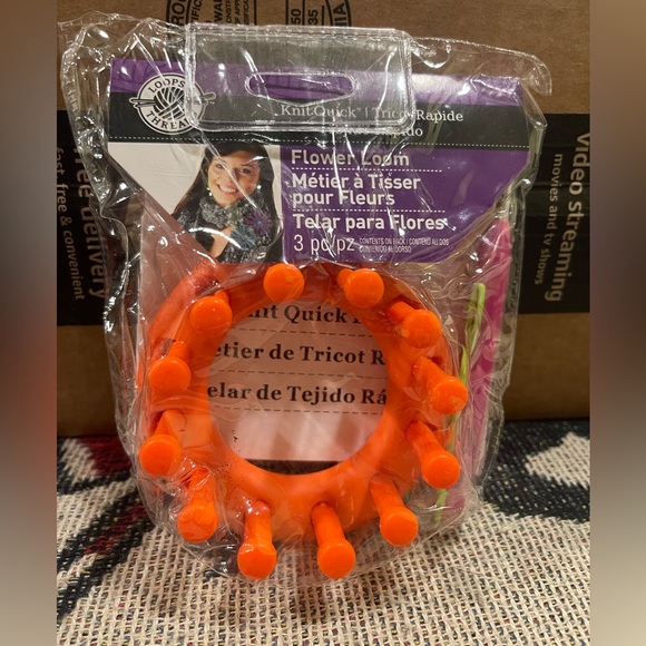 Loops And Thread Knitquick Flower Loom 3pcs New - Picture 1 of 2